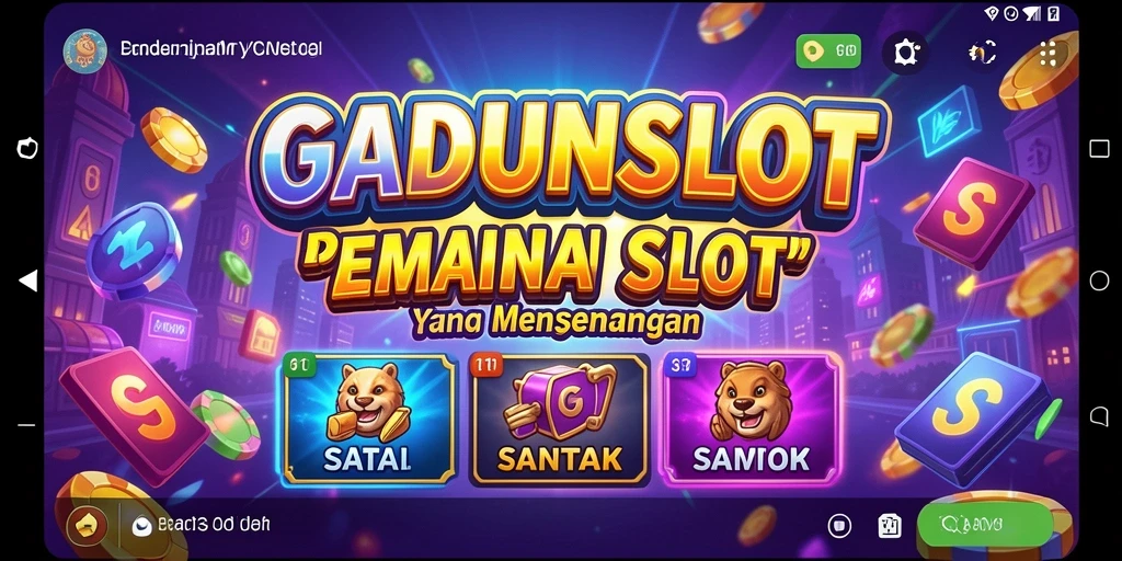 Gambar tangkapan layar GADUNSLOT menampilkan gameplay yang menarik dan penuh warna.