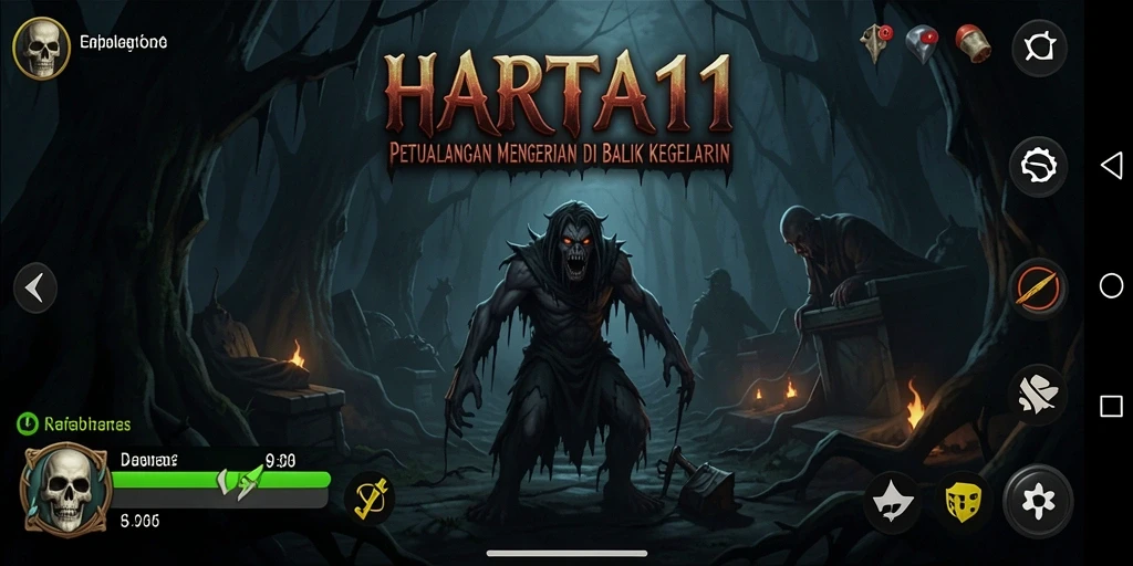 Menampilkan gameplay menegangkan dengan elemen horor yang mencekam.