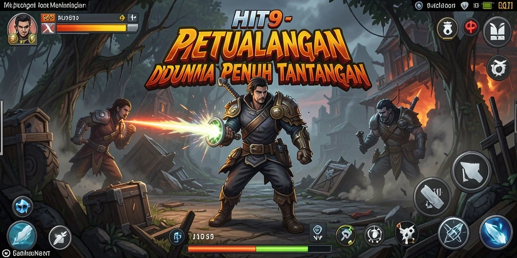 Tampilan gameplay HIT9 yang memikat dengan petualangan menegangkan.