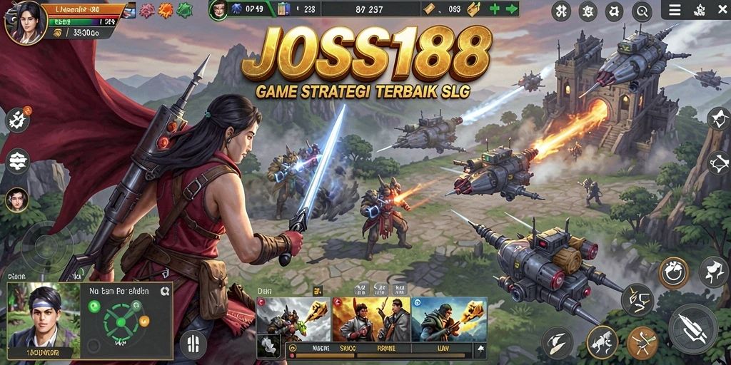 Screenshot gameplay JOSS188 dengan aksi strategis yang seru.