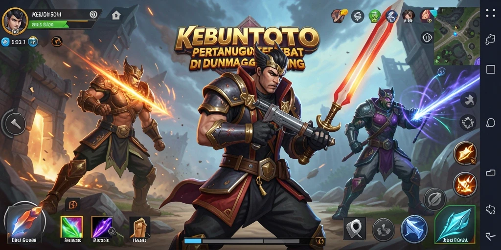 Tampilan gameplay KEBUNTOTO yang seru dan menegangkan.