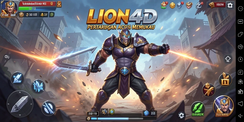 Gameplay LION4D dengan aksi berintensitas tinggi yang menakjubkan.