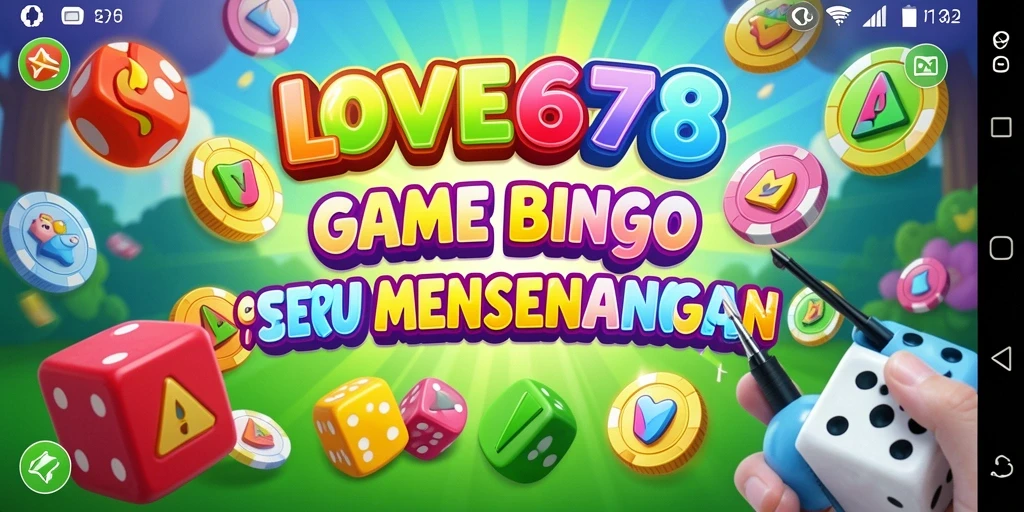Screenshot gameplay LOVE678 dengan aksi bermain Bingo yang seru.
