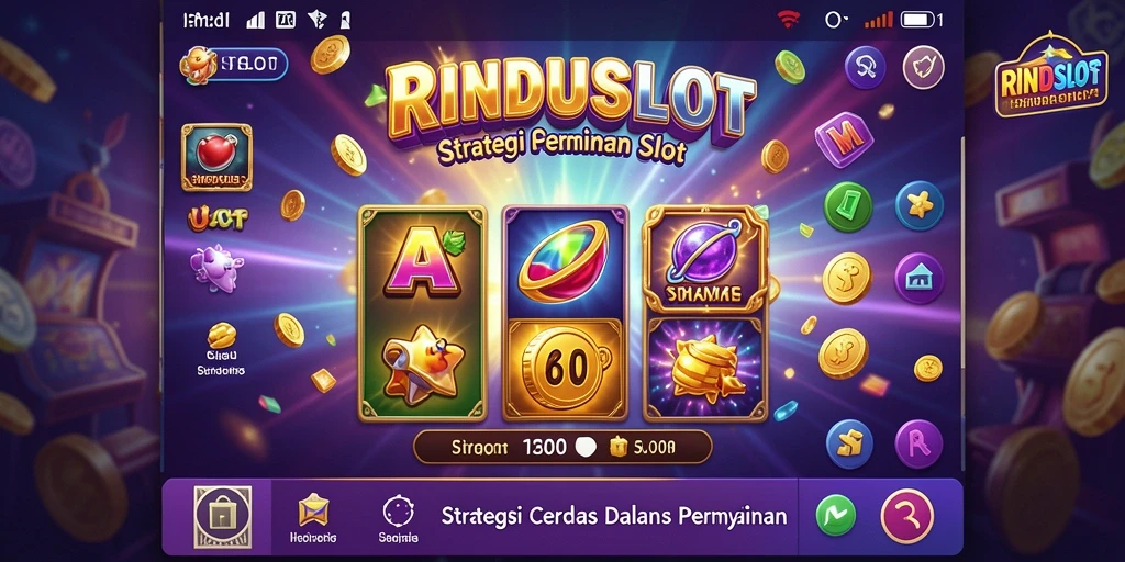 Tampilan gameplay strategis di RINDUSLOT yang penuh aksi.
