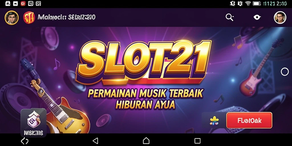 Tampilan gameplay SLOT21 yang penuh warna dan mengasyikkan.
