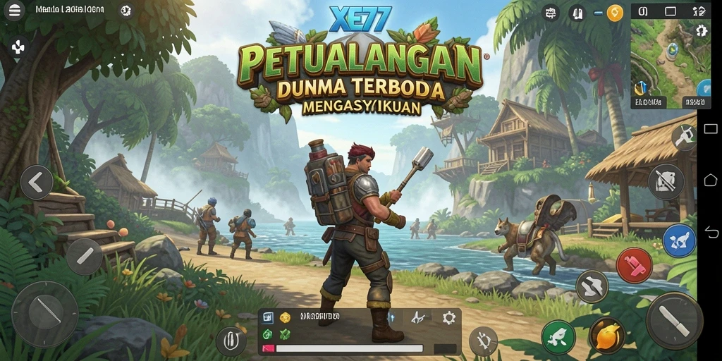 Tangkapan layar menampilkan gameplay seru di dunia terbuka.